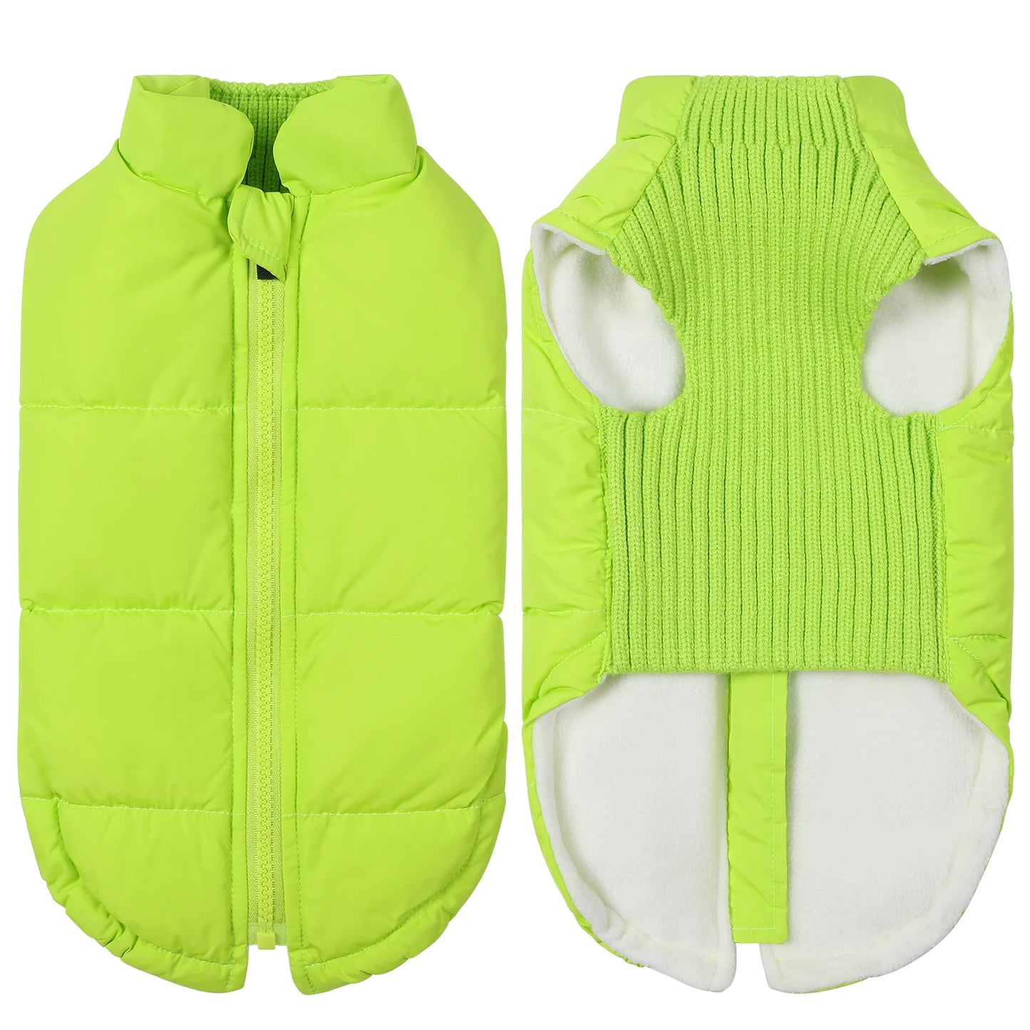 Dog Cold-weather Coat Winter Pet Dog Coat Pet Dog Jacket With Zipper For Small Large Dogs Cats Windproof