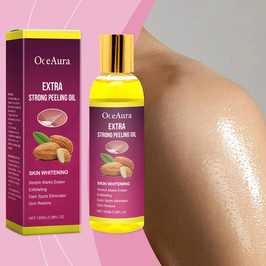Oceaura Body Exfoliating Oil Gentle Cleaning Dead Skin Moisturizing Enhance Skin Luster Remove Dark Spots Body Peeling Oil