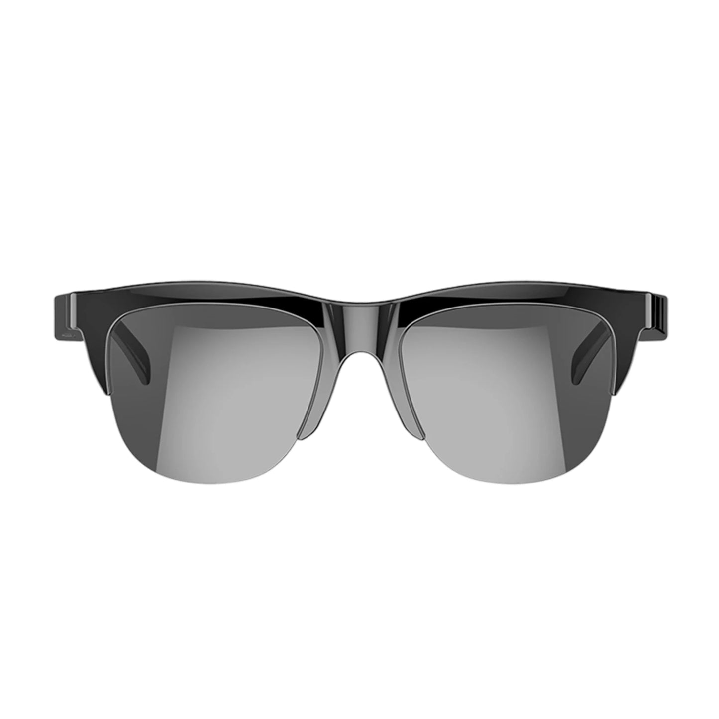 2025 new smart glasses, IP4 waterproof, anti-blue light lenses, touch voice assistant, music playback, unisex sunglasses