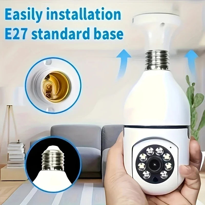 BoyKeep 1080P Wireless E27 Security Camera 360 Outdoor