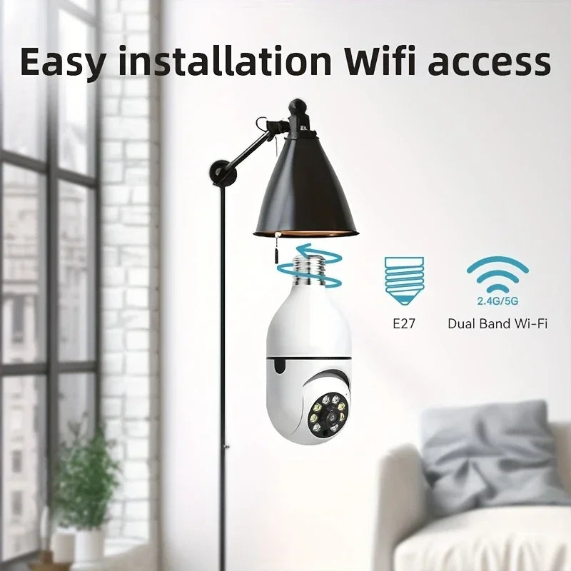 BoyKeep 1080P Wireless E27 Security Camera 360 Outdoor