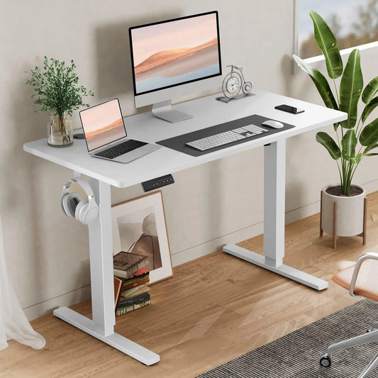 XMSJH Adjustable Standing Desk Sit to Stand Computer Table