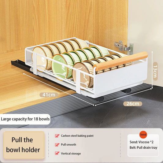 Pull out Cabinet Organizer Slide out Pantry Shelf Drawer Storage Sliding Mesh Cabinet Basket for Pantry Cabinet Kitchen Bathroom