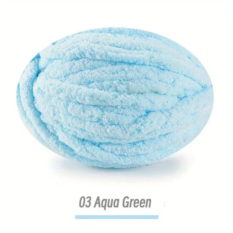 250g Extra Thick Ice Yarn Blanket Hand-Knitted DIY Thread Large Thickness Chenille Cushion Pet Nest Thread Icelandic Scarf Hat Stick Needle Close-Fitting Soft Extra Thick Wool Ball 1 Piece = 1 Piece = 250 Grams