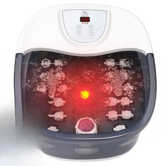 Free Delivery-Foot Spa Bath Massager with Heat [2025 Upgraded], Vibration, Temperature Control, Jets, Bubbles, Epsom Salt,