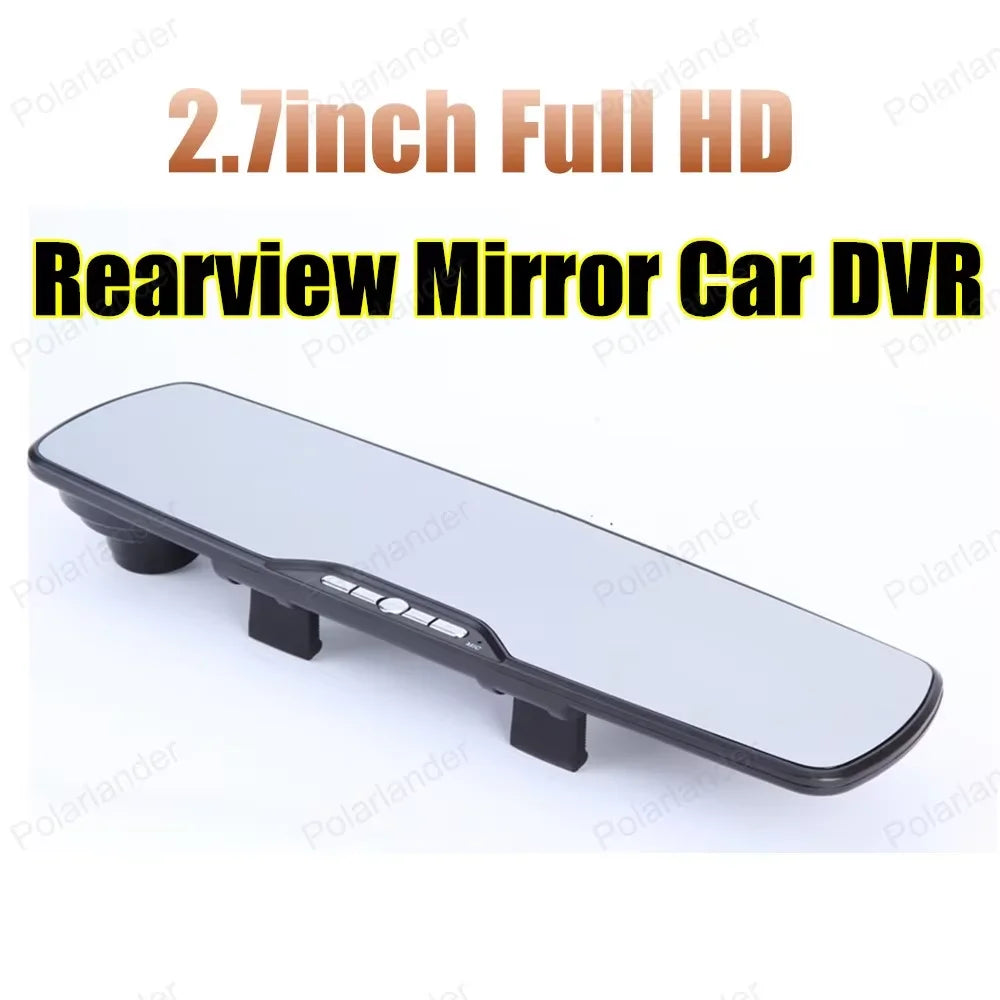PolarLander Car Rearview Mirror DVR With Camera HD