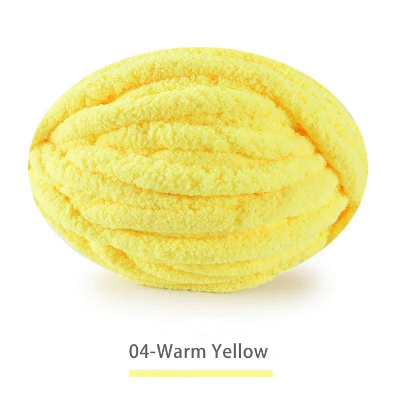 250g Extra Thick Ice Yarn Blanket Hand-Knitted DIY Thread Large Thickness Chenille Cushion Pet Nest Thread Icelandic Scarf Hat Stick Needle Close-Fitting Soft Extra Thick Wool Ball 1 Piece = 1 Piece = 250 Grams