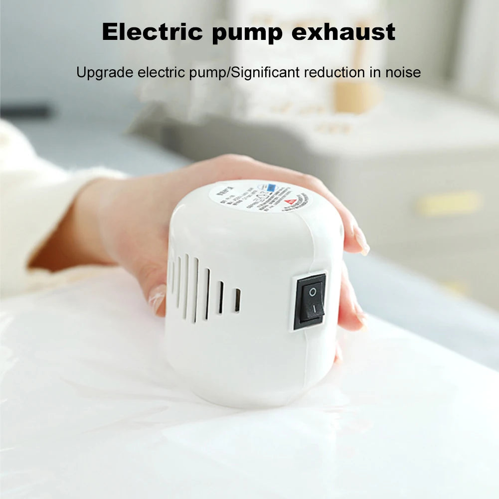 Hanging Compressible Storage Bag Reusable Clothes Compression Storage Bag Dustproof for Clothes Down Overcoat