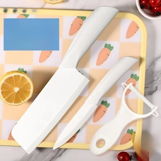 Ceramic Kitchen Knife Set for Home Use, Slicing and Cutting Meat, Baby Food, Fruit Knife, Special Knife for Babies