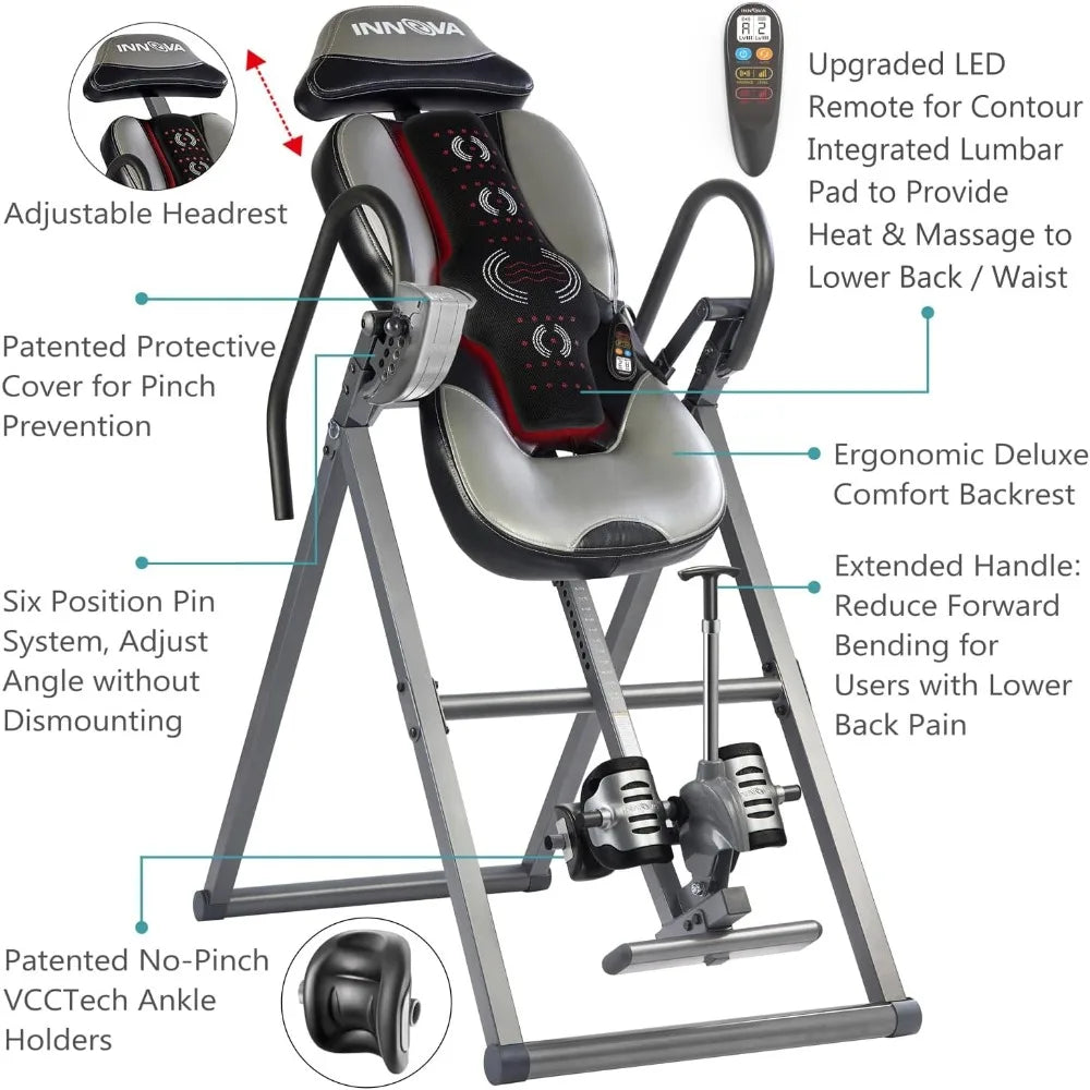Innova Advanced Heat and Massage Inversion Table