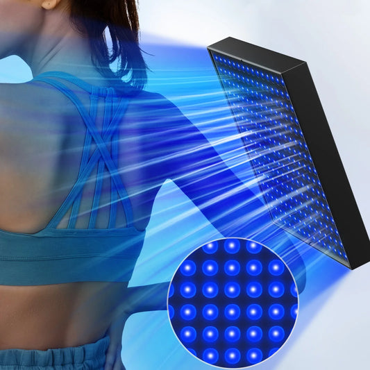 45W Tanning Skin Care Lamp ﻿225PCS Blue Light 460nm LEDs Home Sunbathing Tanning Lamp for Face Body Bronze Skin Tanning Lamp