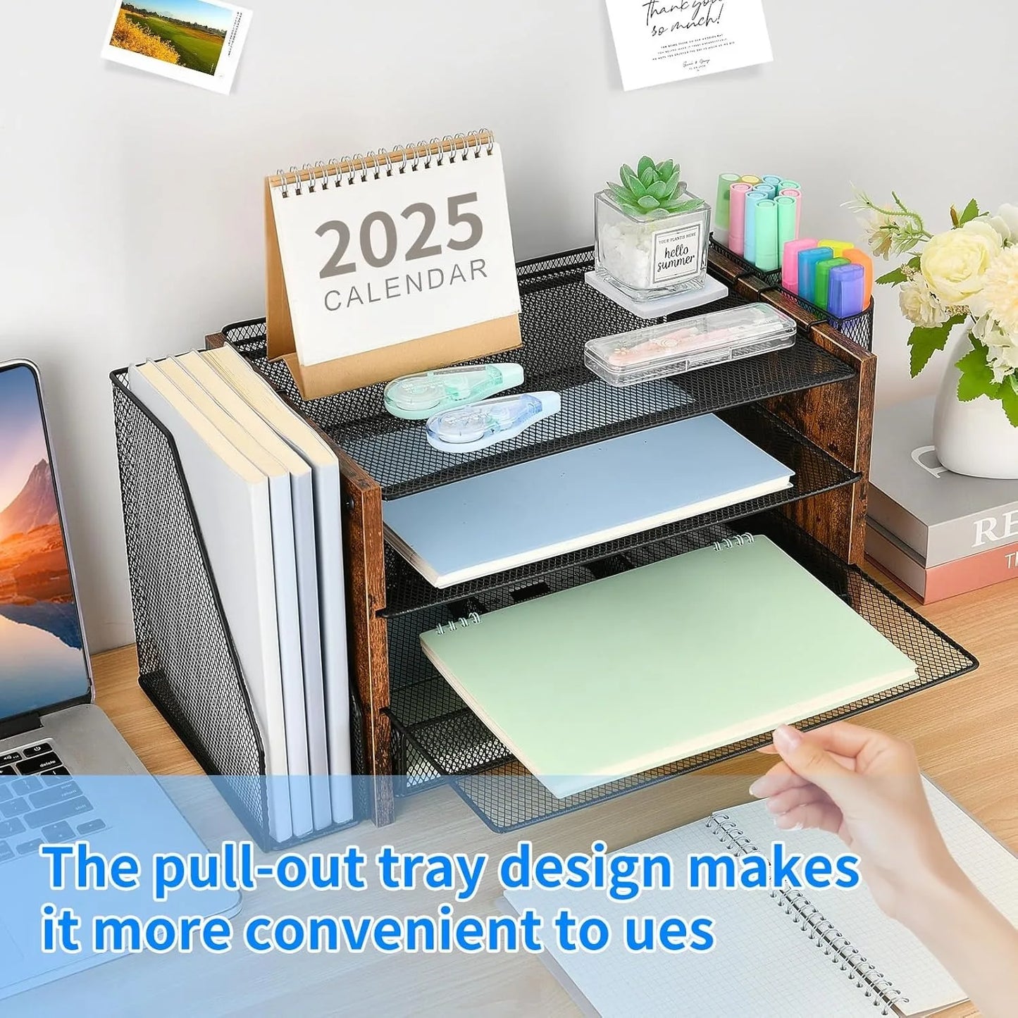 Desk Organizers and Accessories, Desk Accessories & Workspace Organizers for Office Supplies, File Organizer Desk