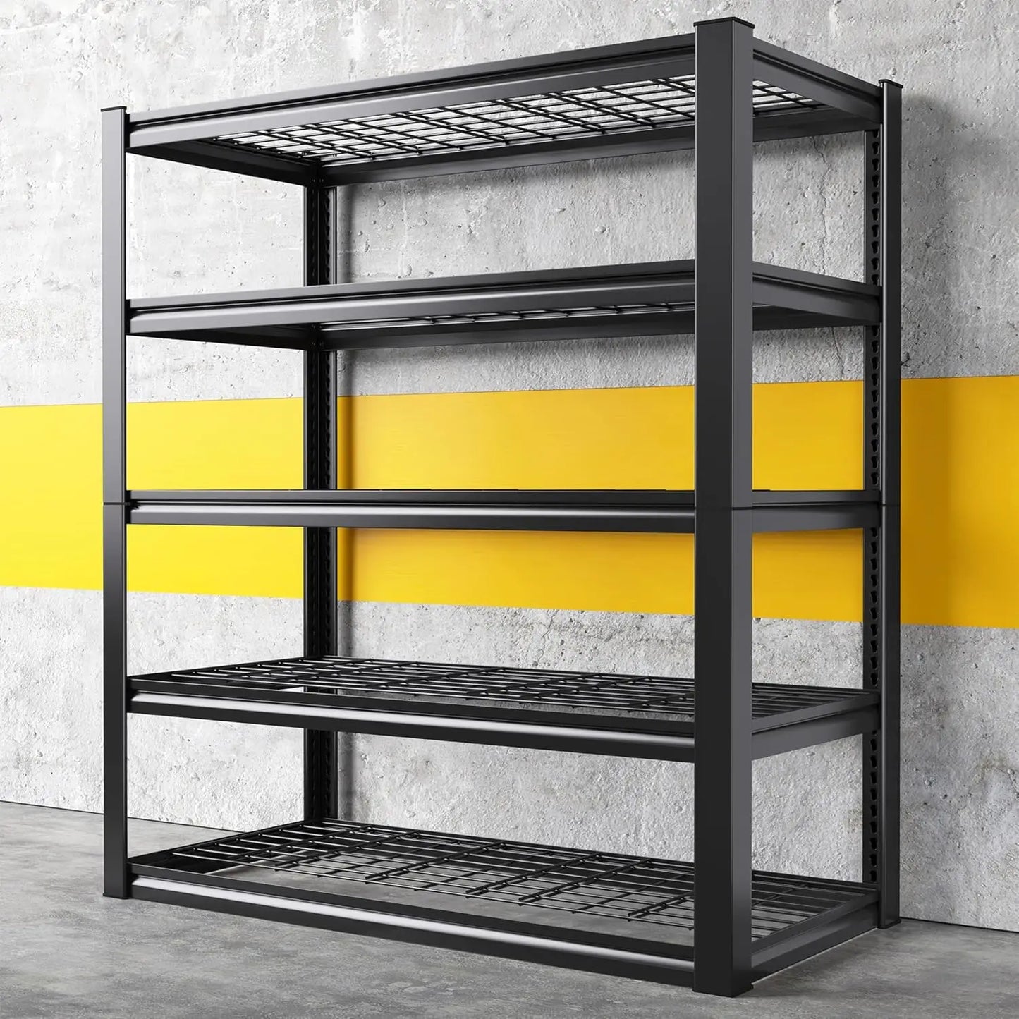 Heavy Duty Garage Shelving 3000LBS Adjustable Industrial