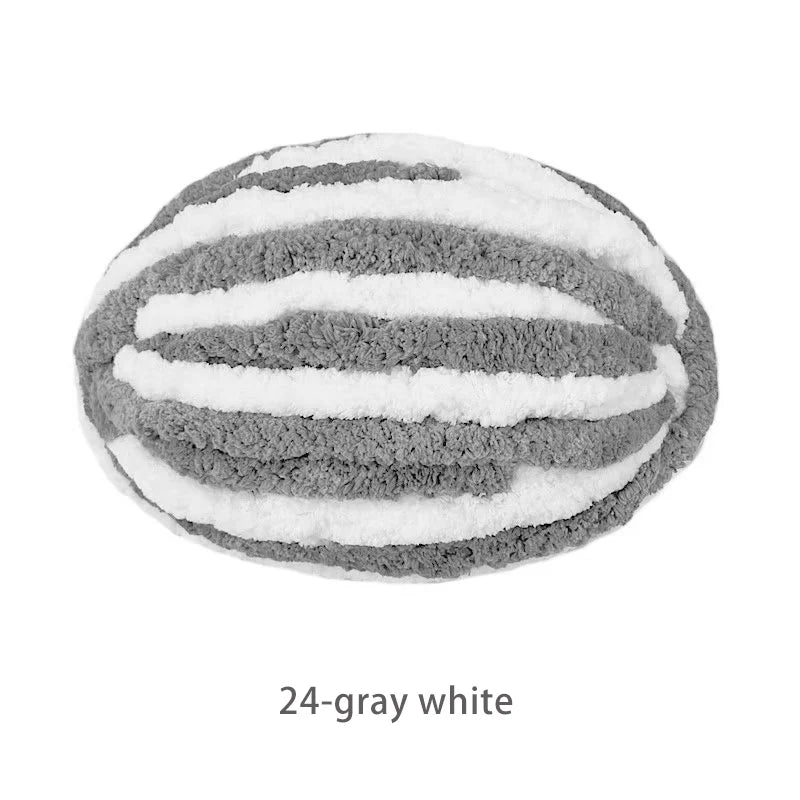 250g Extra Thick Ice Yarn Blanket Hand-Knitted DIY Thread Large Thickness Chenille Cushion Pet Nest Thread Icelandic Scarf Hat Stick Needle Close-Fitting Soft Extra Thick Wool Ball 1 Piece = 1 Piece = 250 Grams