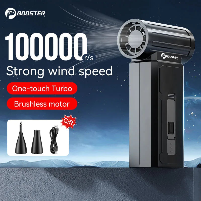 Booster W01 Mini Turbo Fan Powerful Air Blower Pro