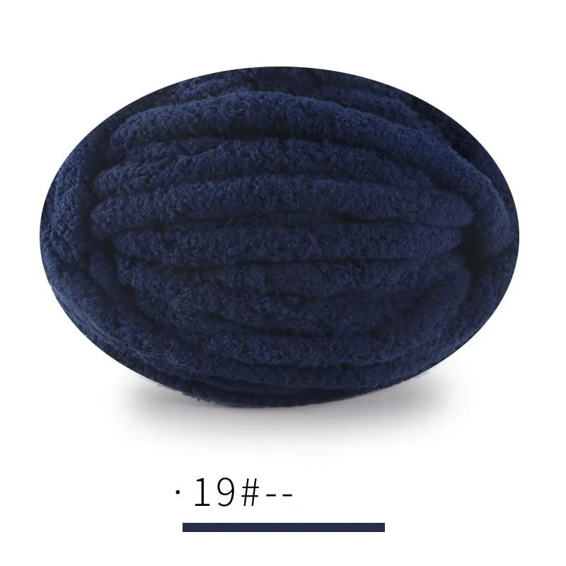 250g Extra Thick Ice Yarn Blanket Hand-Knitted DIY Thread Large Thickness Chenille Cushion Pet Nest Thread Icelandic Scarf Hat Stick Needle Close-Fitting Soft Extra Thick Wool Ball 1 Piece = 1 Piece = 250 Grams