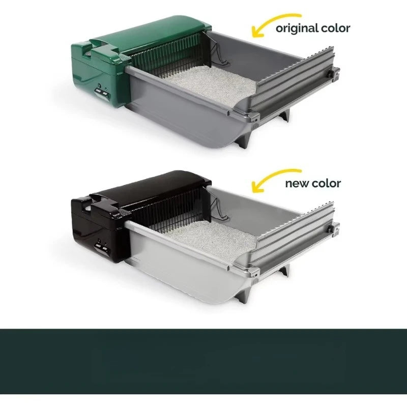 Free Shipping Self Cleaning Automatic Cat Litter Box - Smart Scoop Cat Litter Box with 6 Bags & Carbon