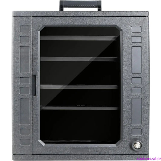 Large Miniatures Storage and Transport Case with Light