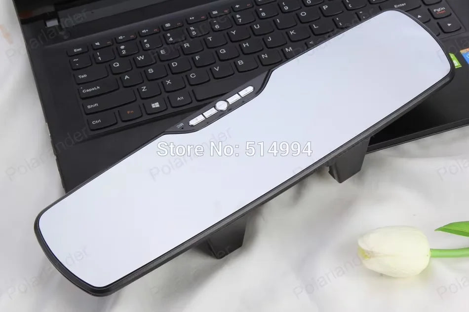 PolarLander Car Rearview Mirror DVR With Camera HD