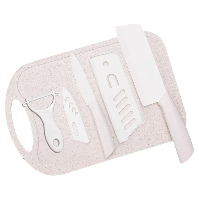 Ceramic Kitchen Knife Set for Home Use, Slicing and Cutting Meat, Baby Food, Fruit Knife, Special Knife for Babies