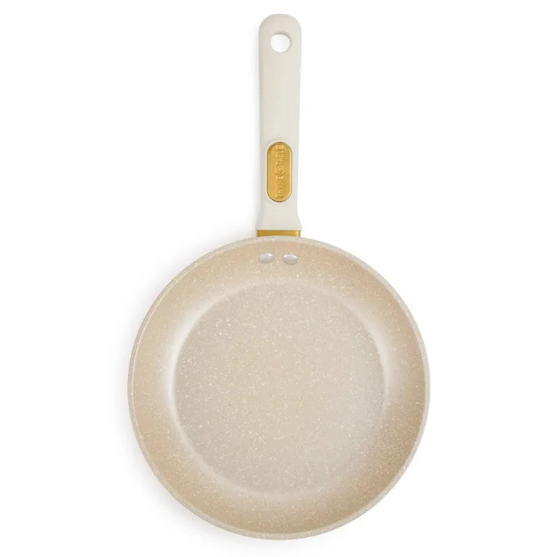 Granite Collection 8" Fry Pan Non-Stick - Taupe & Gold