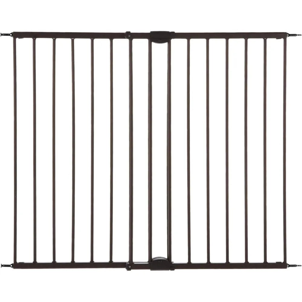 North States MyPet Windsor Walk Thru Pet Gate: 28.68" - 47.85" Wide Dog Gate. Hardware Mount, Dog Gates for the house