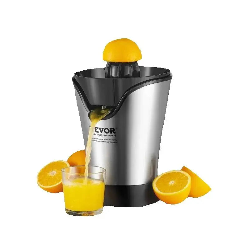 Vevor Electric Citrus Juicer 100W Stainless Steel Cone