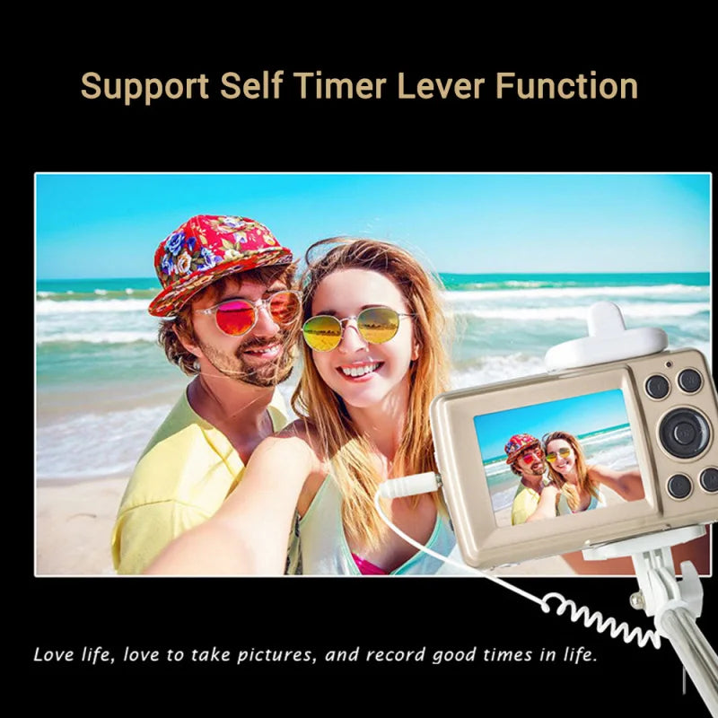 Andoer HD 1080P Kids Camcorder 16MP 16X Zoom Ideal Gift