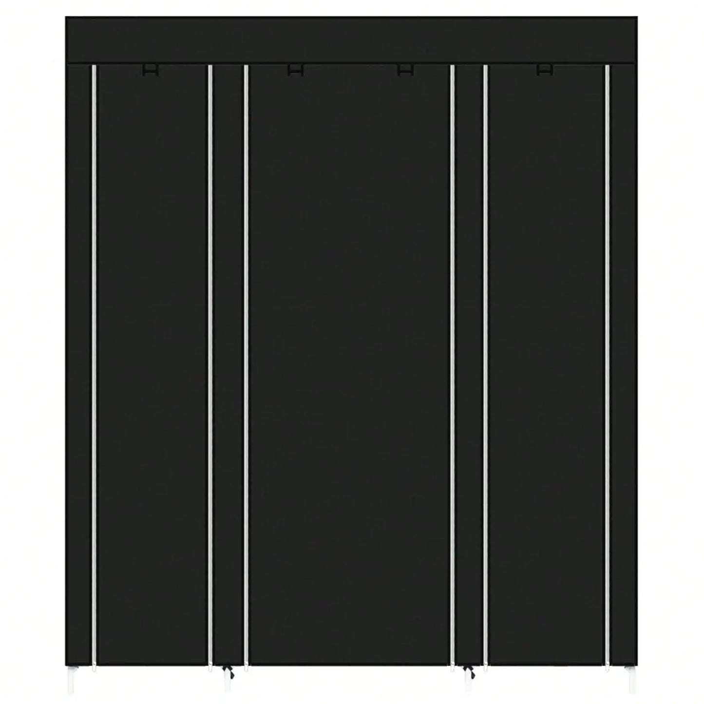 Efoee 69 Inch Wardrobe Organizer, Bedroom Portable Wardrobe, Clothes Rail With Non-Woven Cover, Clothes Storage Rack