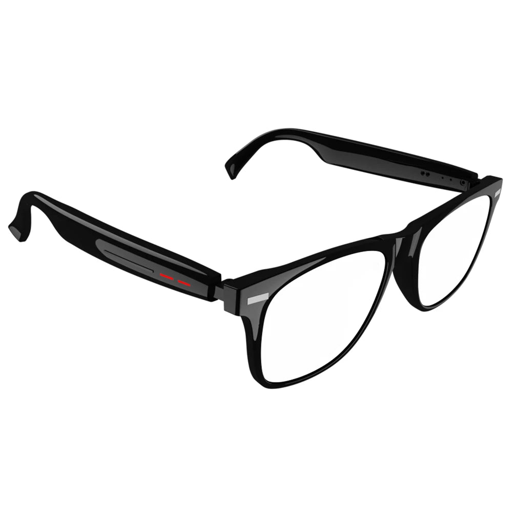 Smart Glasses AI Voice Assistant Camera Glasses Remote Shooting Outdoor Sport Glasses with Camera Open Ear Sound Mic & Speakers