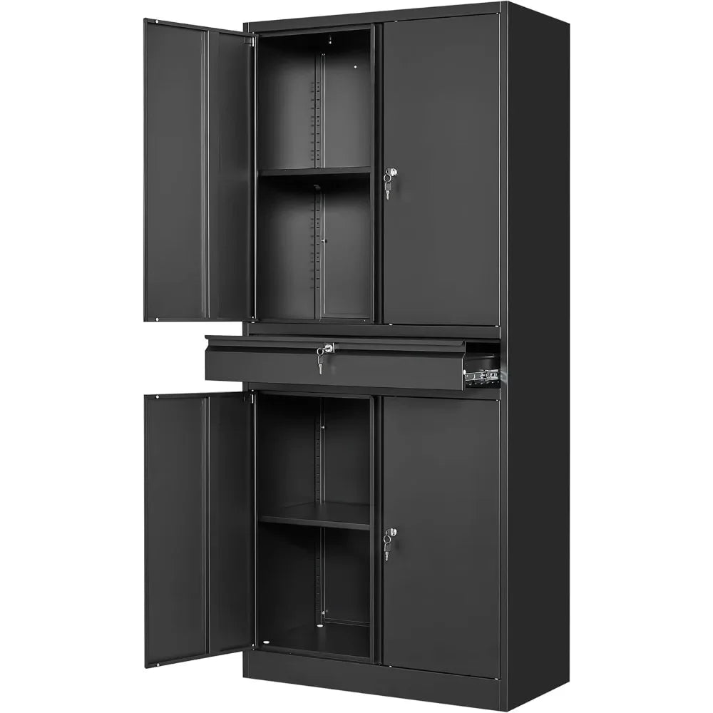 Guangbai Metal Garage Storage Cabinet With Locking Doors