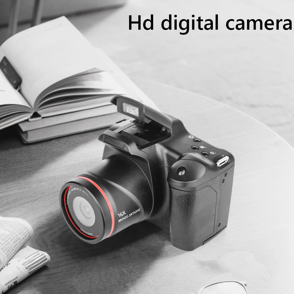 1080P 16MP Digital Camera with 2.4 Inch LCD Screen Vlogging Camera Video Recorder for Photography and Video