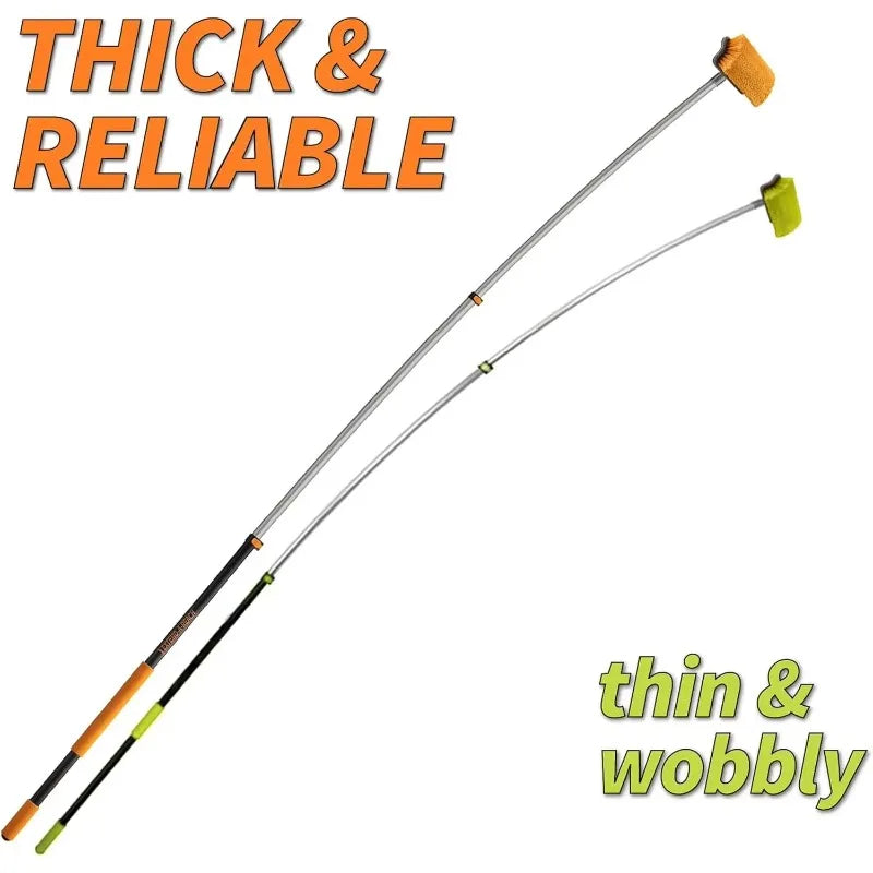 Popular.Car Wash Kit with 5-12 ft Extension Pole Car Washing Brushes Set with Telescopic pole  Microfiber Wash Mop Soft Wash Bru