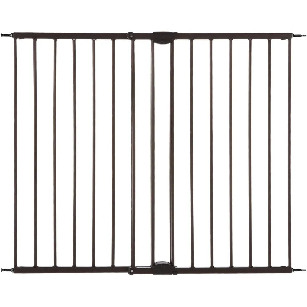 North States MyPet Windsor Walk Thru Pet Gate: 28.68" - 47.85" Wide Dog Gate. Hardware Mount, Dog Gates for the house