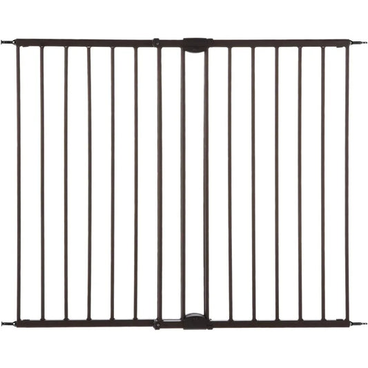 North States MyPet Windsor Walk Thru Pet Gate: 28.68" - 47.85" Wide Dog Gate. Hardware Mount, Dog Gates for the house