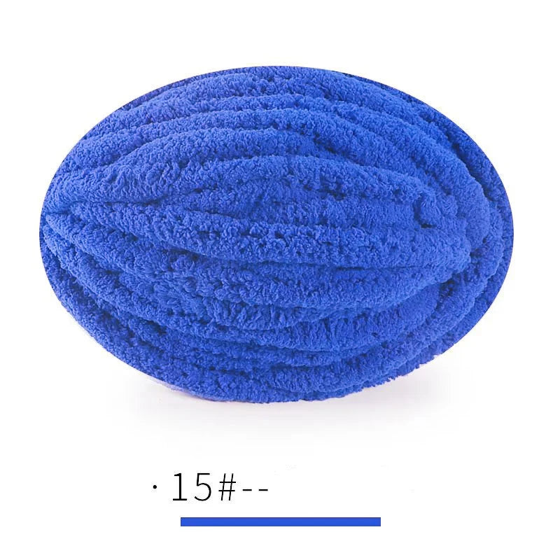 250g Extra Thick Ice Yarn Blanket Hand-Knitted DIY Thread Large Thickness Chenille Cushion Pet Nest Thread Icelandic Scarf Hat Stick Needle Close-Fitting Soft Extra Thick Wool Ball 1 Piece = 1 Piece = 250 Grams