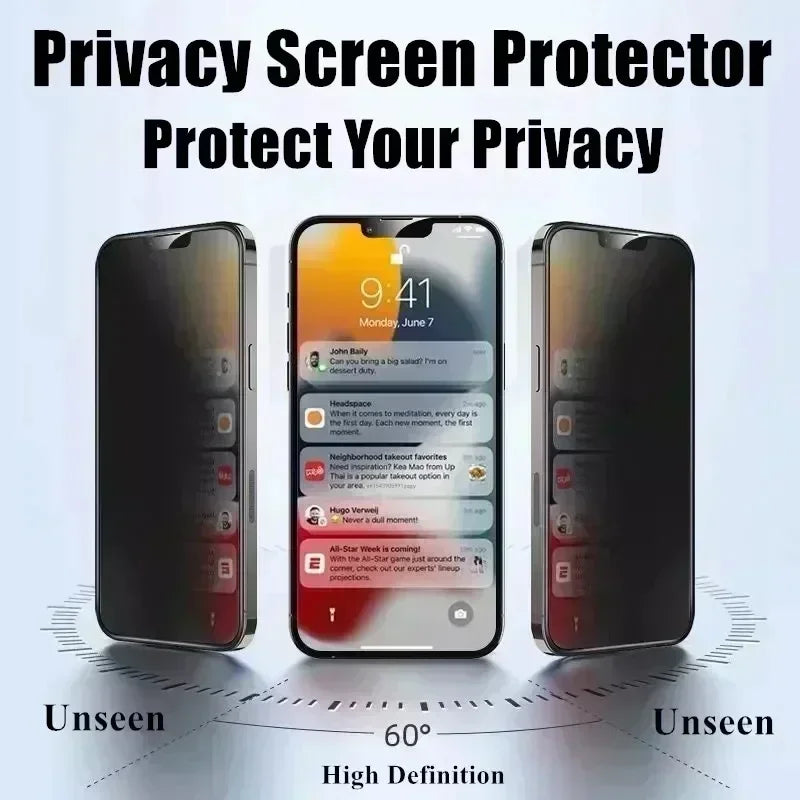 Oein Privacy Screen Protector For iPhone Pro Max Anti Spy